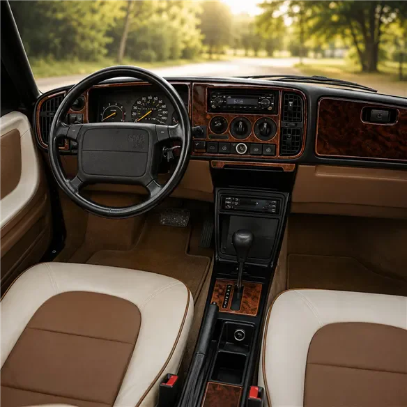 Saab 900 1987-1993 3D Cockpit Dekor Interieurleisten Set Full Set / as shown in product diagram-teilig
