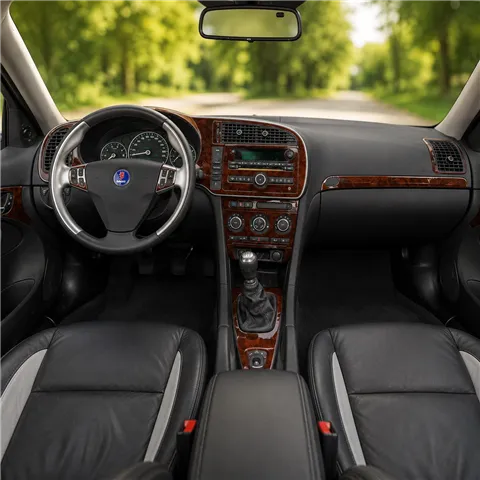 Saab 9-3 2007-heute 3D Cockpit Dekor Interieurleisten Set Full Set / as shown in product diagram-teilig