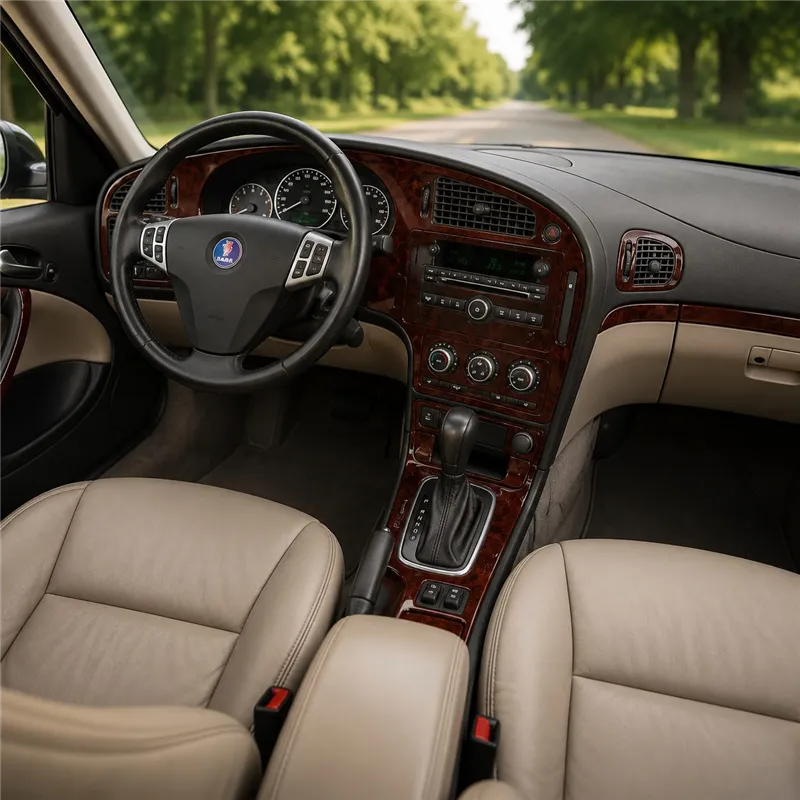 Saab 9-5 2006-heute 3D Cockpit Dekor Interieurleisten Set Full Set / as shown in product diagram-teilig