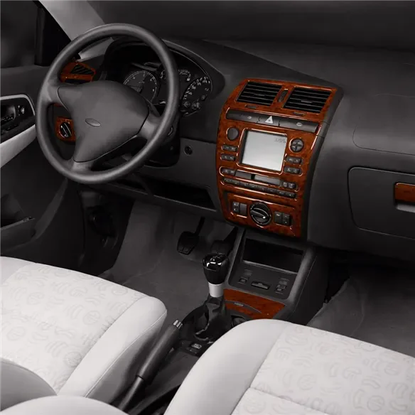 Seat Ibiza-Cordoba 1999-2002 3D Cockpit Dekor Interieurleisten Set 9-teilig