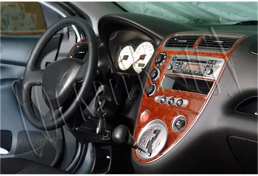 Honda Civic Type R 01-06 Mittelkonsole Armaturendekor Cockpit Dekor 6-Teilige - 1- Cockpit Dekor Innenraum Honda Civic Type R 01-06 Mittelkonsole Armaturendekor Cockpit Dekor 6-Teilige - 1- Cockpit Dekor Innenraum