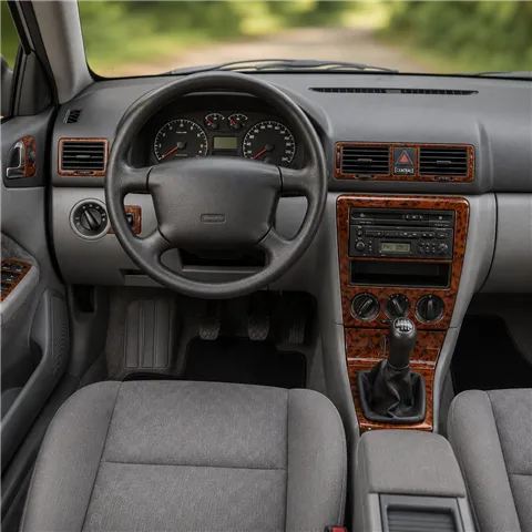 Skoda Octavia A4 1U 1998-2004 3D Cockpit Dekor Interieurleisten Set 15-teilig