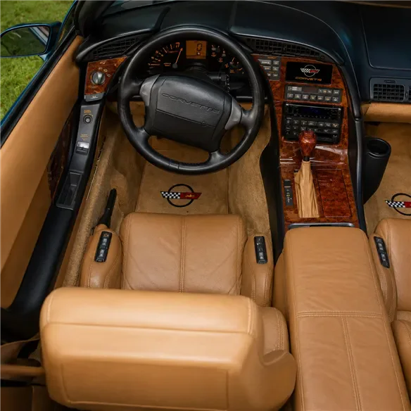 Chevrolet Corvette 1990-1996 3D Cockpit Dekor Interieurleisten Set As shown in product diagram-teilig
