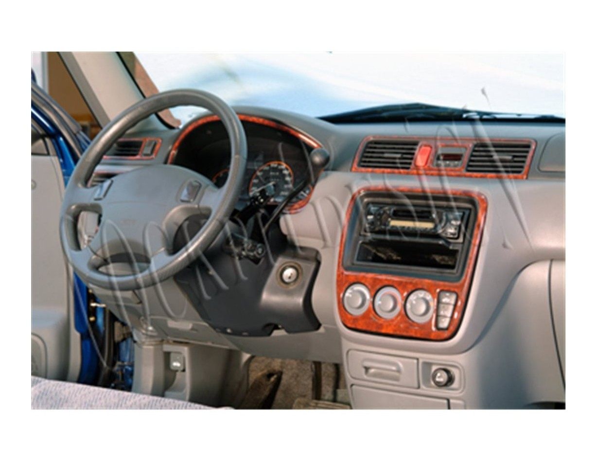 Honda CR-V 4X4 97-02 Mittelkonsole Armaturendekor Cockpit Dekor 9-Teilige - 1- Cockpit Dekor Innenraum