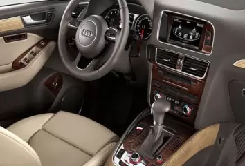 Audi Q5 2009-2017 Mittelkonsole Armaturendekor Cockpit Dekor 42-Teilige - 1- Cockpit Dekor Innenraum