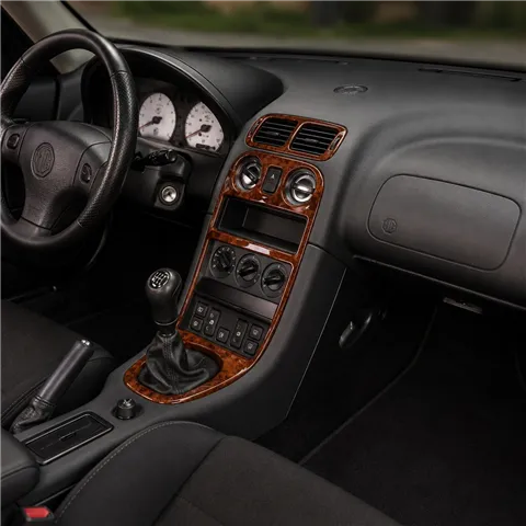 MG MG-F 1996-2000 3D Cockpit Dekor Interieurleisten Set 4-teilig