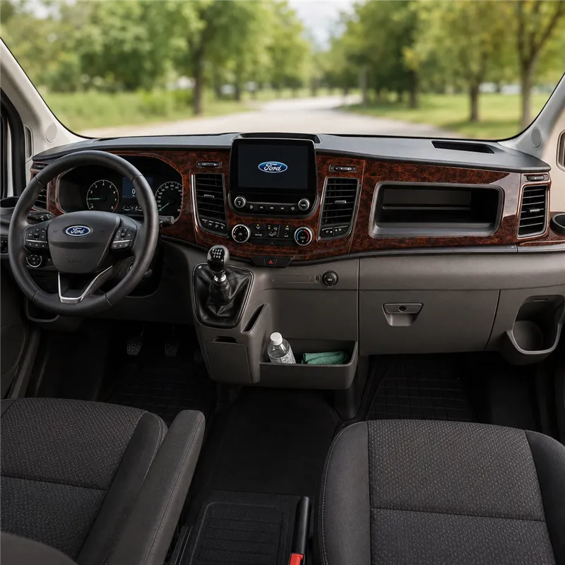 Ford New Transit 2020 3D Cockpit Dekor Interieurleisten Set 27-teilig