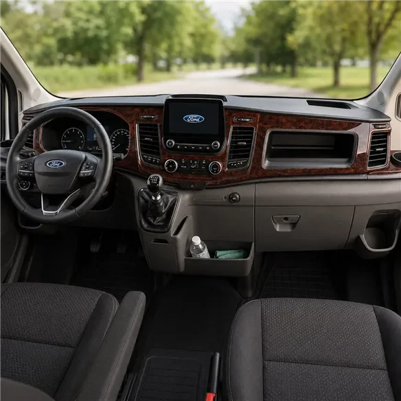 Ford New Transit 2020 3D Cockpit Dekor Interieurleisten Set 27-teilig