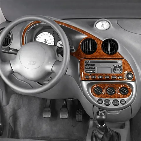Ford Ka 1996-2002 3D Cockpit Dekor Interieurleisten Set 5-teilig