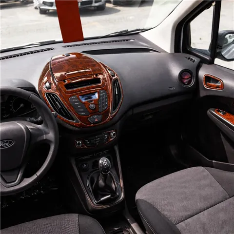 Ford Courier 2014-heute 3D Cockpit Dekor Interieurleisten Set 00-teilig