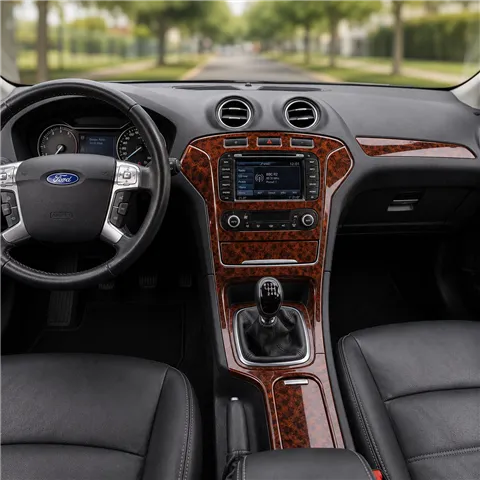 Ford Mondeo 2012-heute 3D Cockpit Dekor Interieurleisten Set 16-teilig
