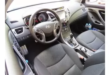 Hyundai Elantra 01.2012 Mittelkonsole Armaturendekor Cockpit Dekor 10 -Teile