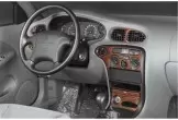 Hyundai Elantra 99-00 Mittelkonsole Armaturendekor Cockpit Dekor 13-Teilige