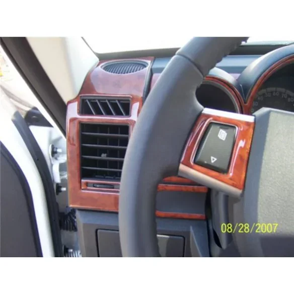 Dodge Nitro 2007-2012 3D Armaturenbrett-Dekor-Set, 74 Teile