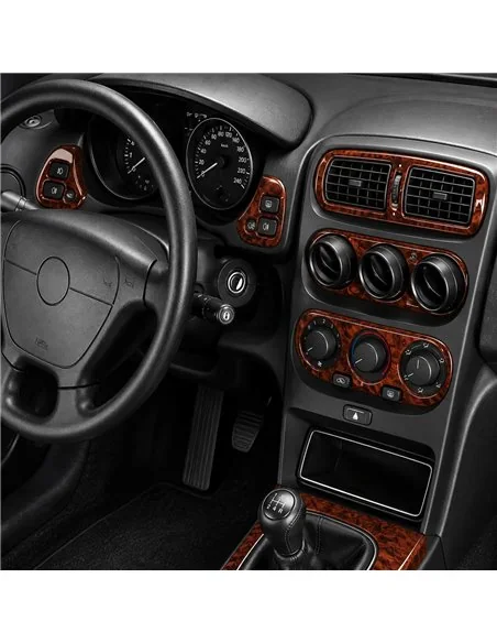 Alfa Romeo Spider GTV 1995+ 3D Armaturenbrett-Dekor-Set, 18 Teile