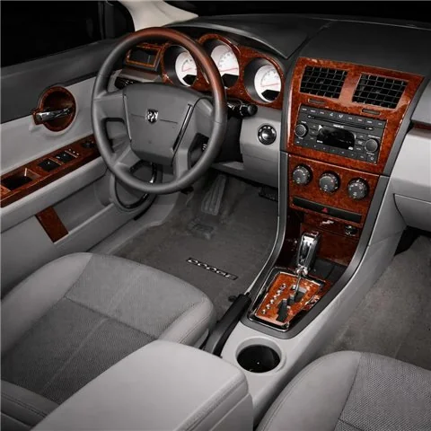 Dodge Avenger 2008-2010 3D Armaturenbrett-Dekor-Set, 17 Teile