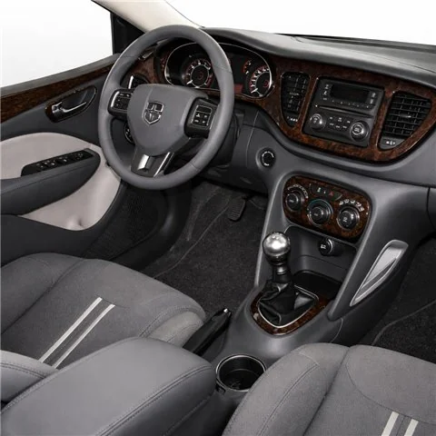 Dodge Dart PF 2012-2016 3D Armaturenbrett-Dekor-Set, 28 Teile
