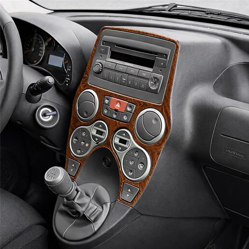 Fiat Panda 2003-2011 3D Armaturenbrett-Dekor-Set, 10 Teile