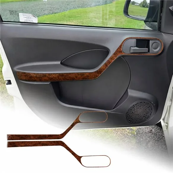 Fiat Panda 2003-2011 3D Armaturenbrett-Dekor-Set, 10 Teile