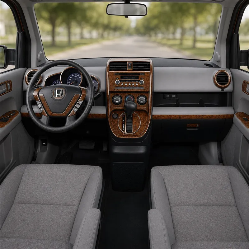 Honda Element 2008-heute 3D Cockpit Dekor Interieurleisten Set Full Set / as shown in product diagram-teilig