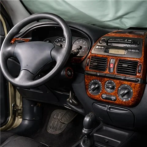 Fiat Brava-Marea 1995+ 3D Armaturenbrett-Dekor-Set, 8 Teile
