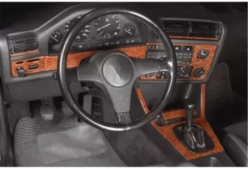 BMW 3 Series E30 09.85 - 07.94 Mittelkonsole Armaturendekor Cockpit Dekor 10 -Teile