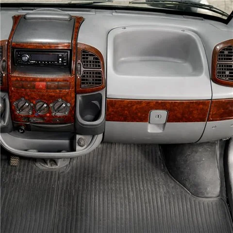 Fiat Ducato 2002-2006 3D Armaturenbrett-Dekor-Set, 15 Teile