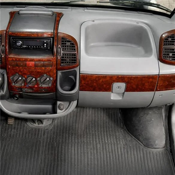 Fiat Ducato 2002-2006 3D Armaturenbrett-Dekor-Set, 15 Teile