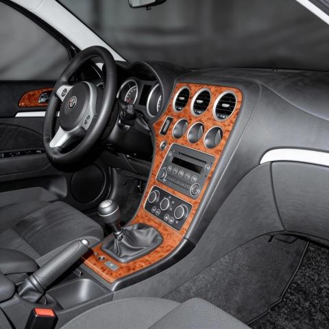 Alfa Romeo 159 2005+ 3D Armaturenbrett-Dekor-Set, 8 Teile 2