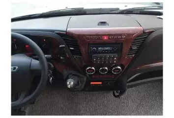 Iveco Daily 07.2014 Mittelkonsole Armaturendekor Cockpit Dekor 38 -Teile