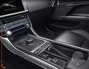 Jaguar F-PACE 2017-UP Voll Satz innenausstattung armaturendekor cockpit dekor52 Parts