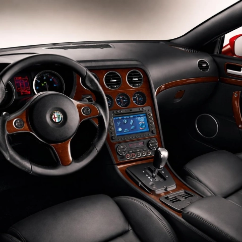 Alfa Romeo 159 2005-2011 3D Armaturenbrett-Dekor-Set, 27 Teile
