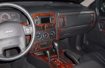 Jeep Grand Cherokee 1999-2002 Voll Satz BD innenausstattung armaturendekor cockpit dekor