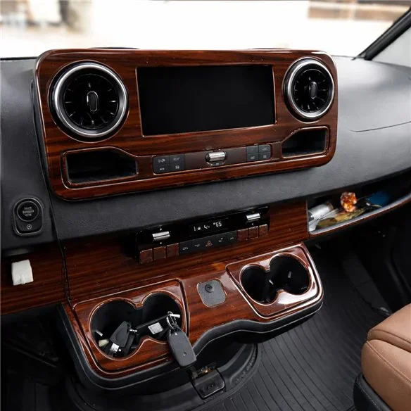 Mercedes-Benz Sprinter W907 Not specified 3D Cockpit Dekor Interieurleisten Set 39-teilig