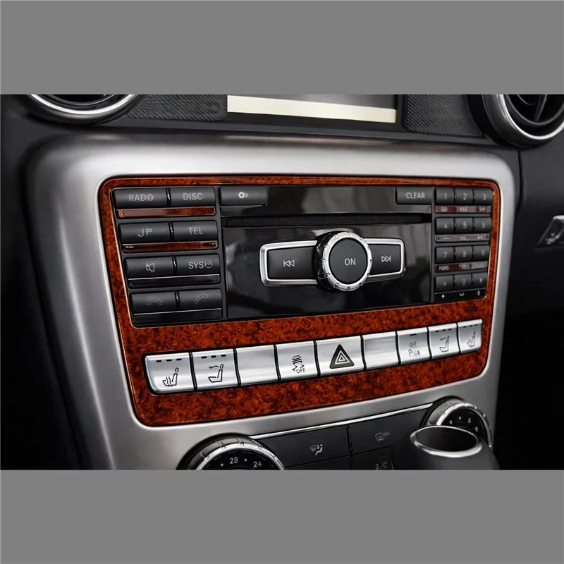 Mercedes-Benz SLK R172 2011-2016 3D Cockpit Dekor Interieurleisten Set As shown in product diagram-teilig