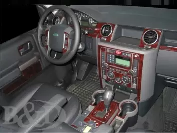 Land Rover Discovery 3 2005-UP Voll Satz BD innenausstattung armaturendekor cockpit dekor