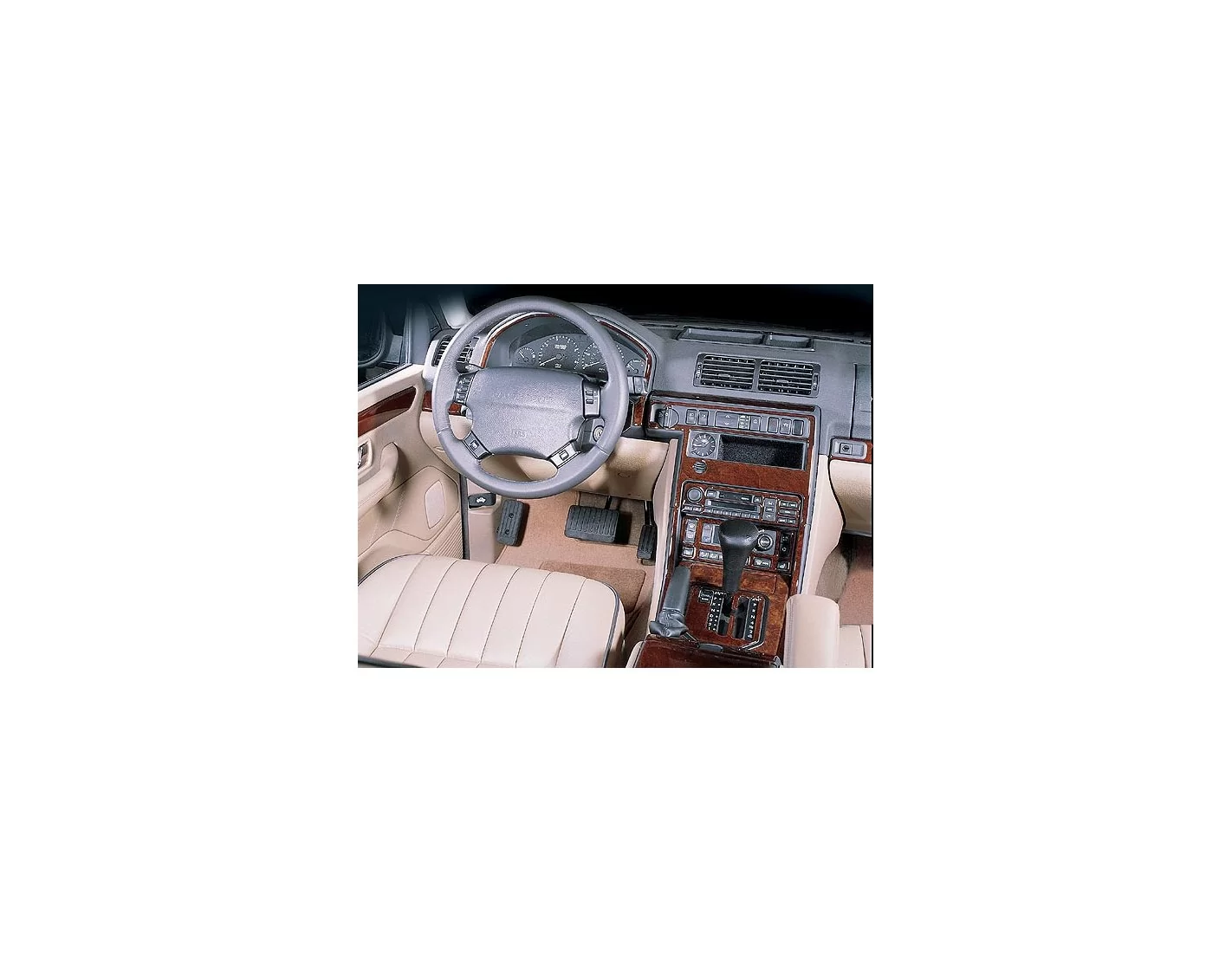 Land Rover Range Rover 1996-2002 Voll Satz, OEM Compliance, 26 Parts set BD innenausstattung armaturendekor cockpit dekor - 1- C