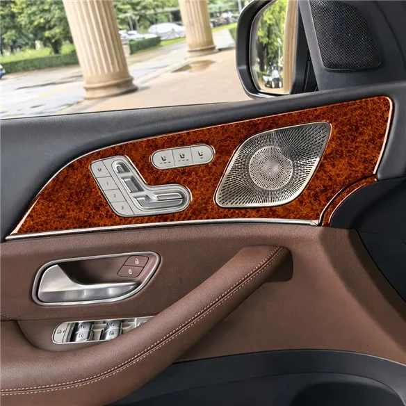Mercedes-Benz GLE W167 2019-2024 3D Cockpit Dekor Interieurleisten Set As shown in product diagram-teilig