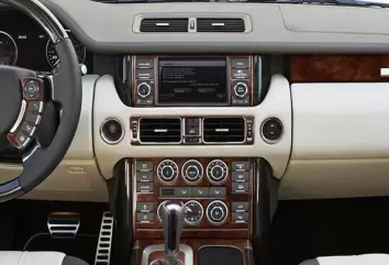 Land Rover Range Rover 2010-2015 Mittelkonsole Armaturendekor Cockpit Dekor 29-Teile