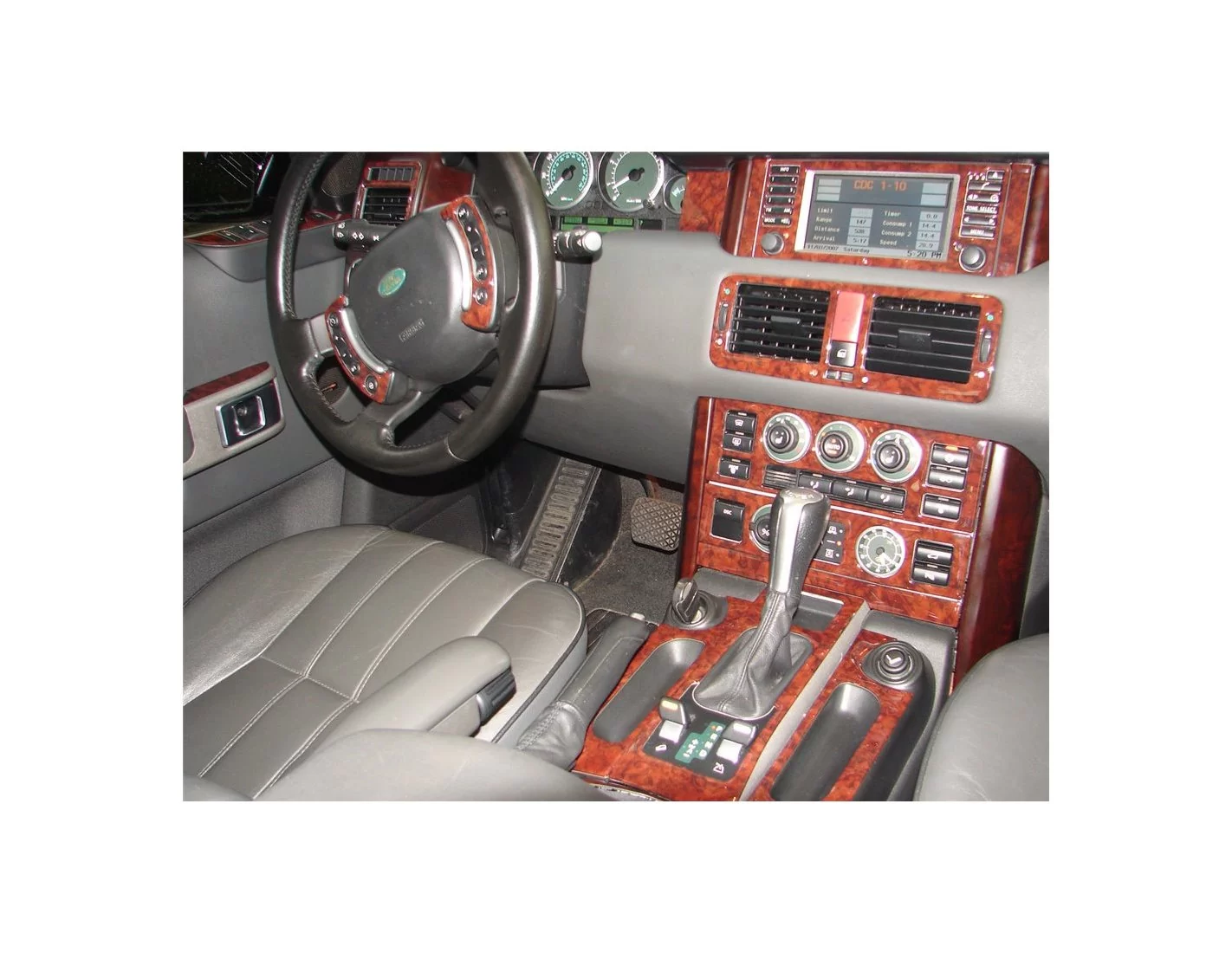 Land Roverv Range Rover II 02-12.06 Mittelkonsole Armaturendekor Cockpit Dekor 19-Teilige - 1- Cockpit Dekor Innenraum