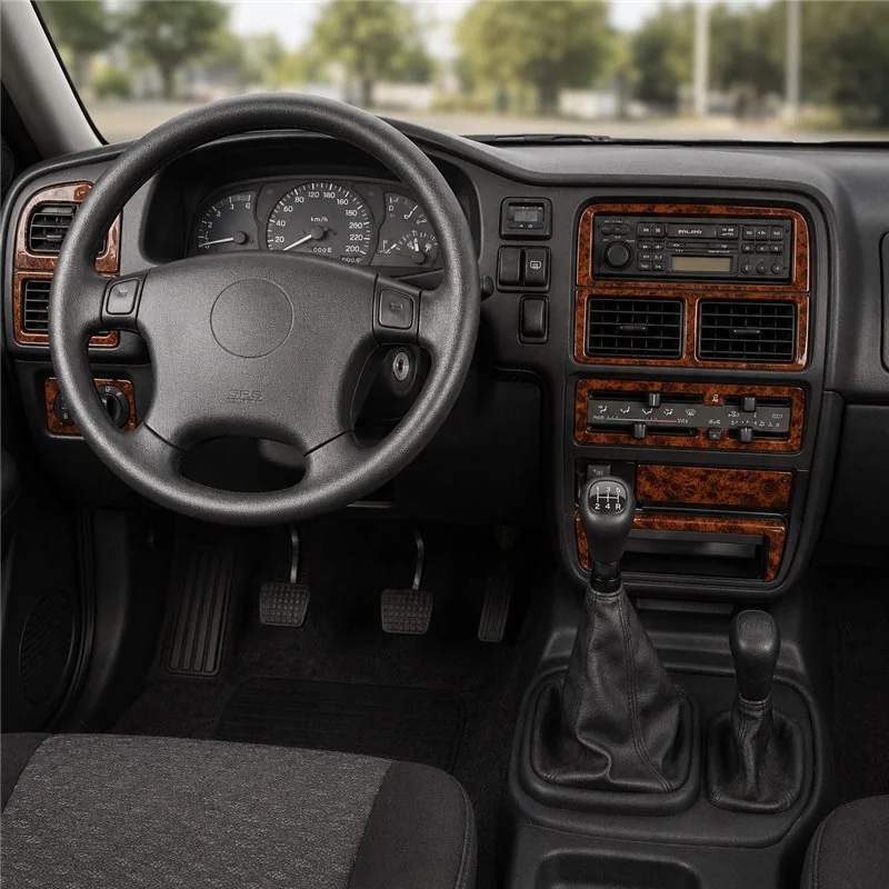 Opel Corsa C – Combo 2000-2006 3D Cockpit Dekor Interieurleisten Set 6-teilig