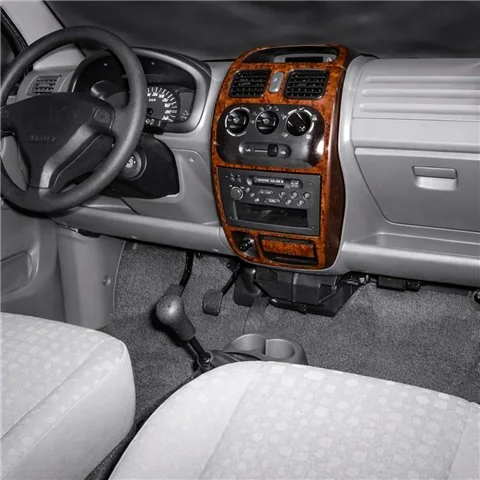 Opel Agila 2000-2003 3D Cockpit Dekor Interieurleisten Set 3-teilig 2