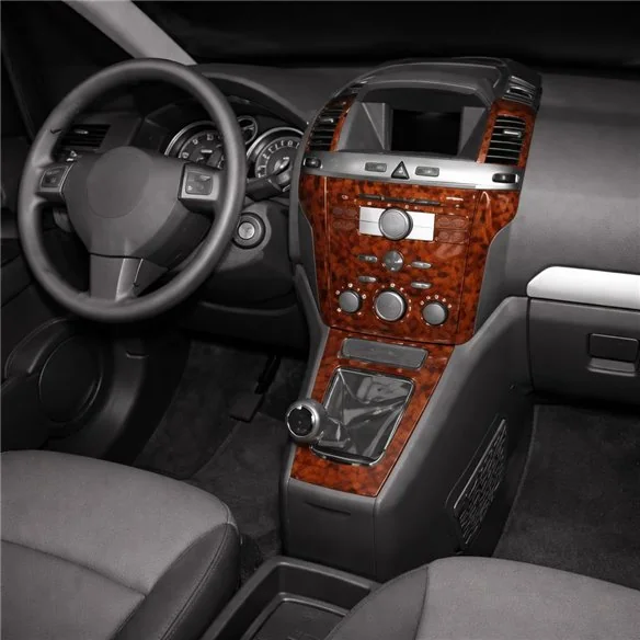 Opel Zafira B 2006-2010 3D Cockpit Dekor Interieurleisten Set 4-teilig