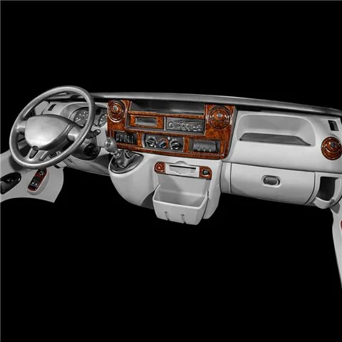 Opel Movano 2004-2009 3D Cockpit Dekor Interieurleisten Set 28-teilig 2