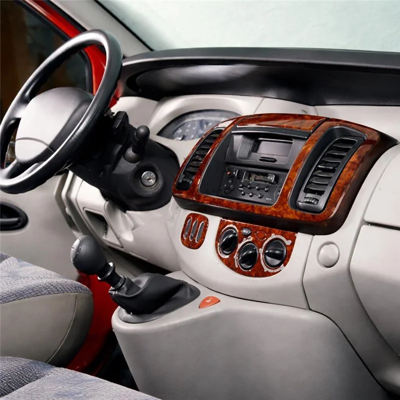 Opel Vivaro 2001-2006 3D Cockpit Dekor Interieurleisten Set 6-teilig