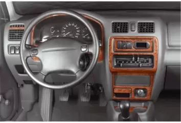 Mazda 323 01.1996 Mittelkonsole Armaturendekor Cockpit Dekor 8 -Teile