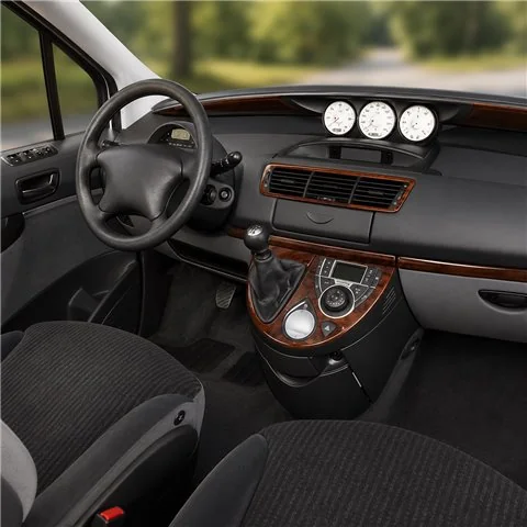 Fiat Ulysse 2002+ 3D Armaturenbrett-Dekor-Set, 4 Teile