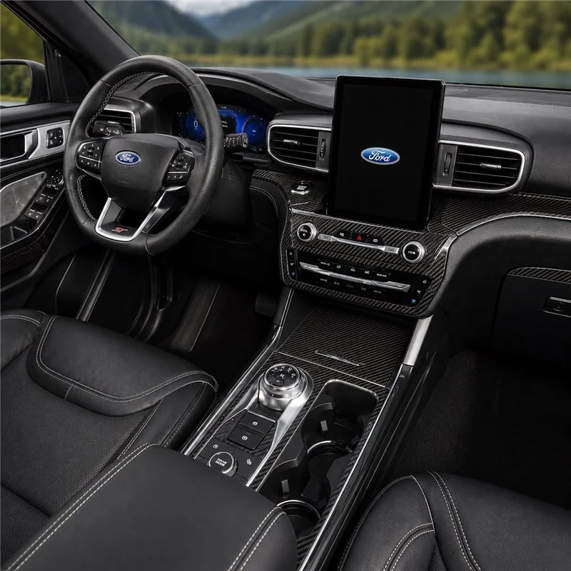 Ford Explorer 2020-2023 3D Cockpit Dekor Interieurleisten Set 32-teilig