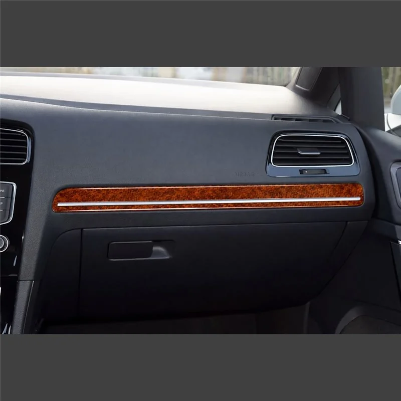 Volkswagen Golf VII 7 2012-2021 3D Cockpit Dekor Interieurleisten Set As shown in product diagram-teilig