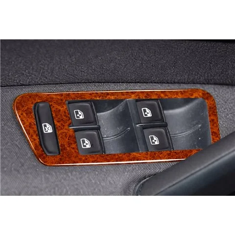 Volkswagen Golf VII 7 2012-2021 3D Cockpit Dekor Interieurleisten Set As shown in product diagram-teilig